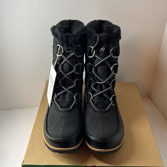 JBU Brunswick Black Winter Boots size 9.5 M - Picture 2 of 5